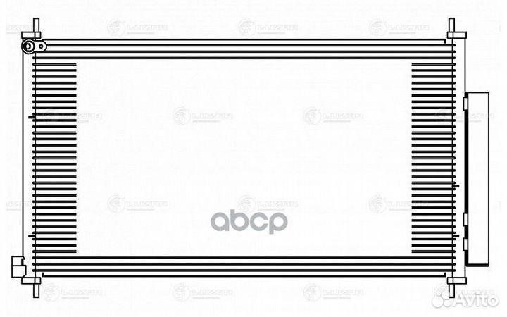 Радиатор кондиц. для а/м Honda CR-V (12)