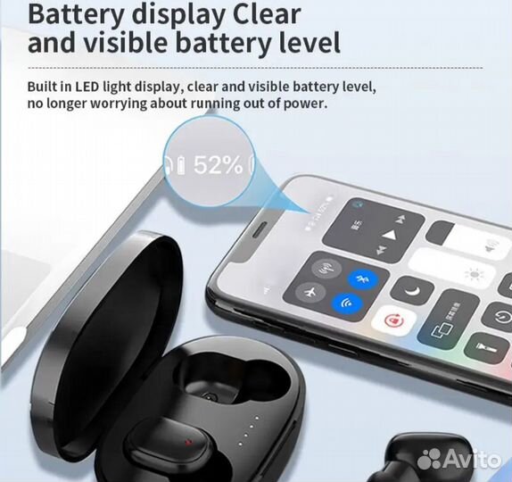 Беспроводные наушники с микрофоном