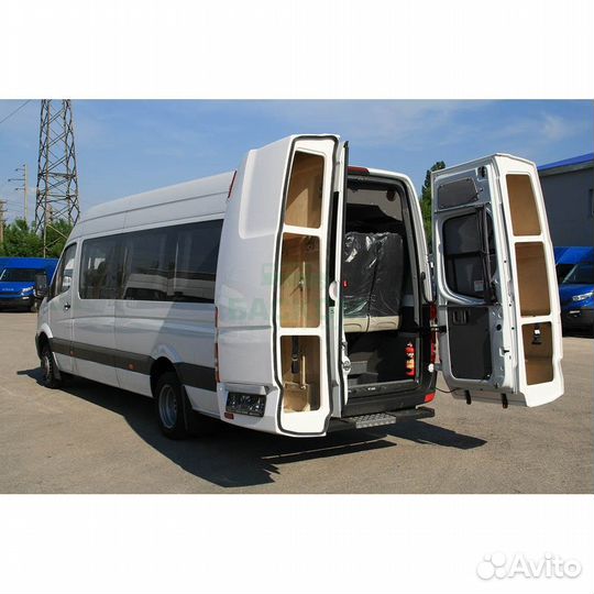 Багажник на задние двери микроавтобуса сертифициро
