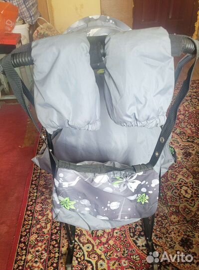 Детские санки коляска