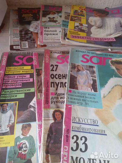 Журналы по вязанию спицами и крючком
