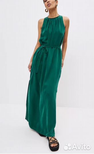 Massimo dutti платье длинное