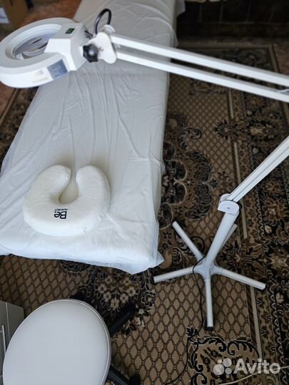 Лампа лупа напольная