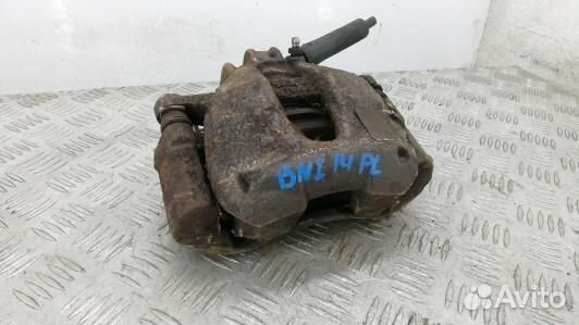 Суппорт тормозной передний левый peugeot 308 1 (BN