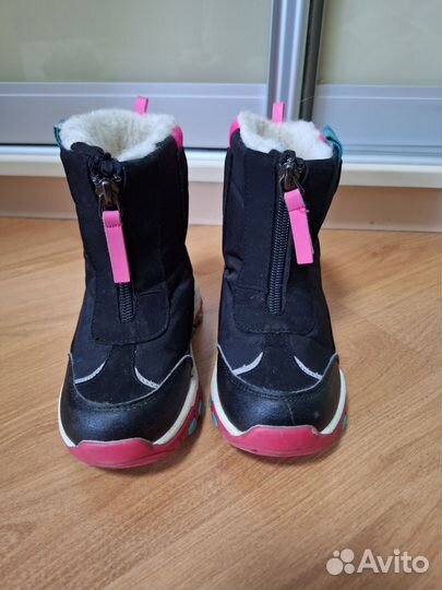 Сапоги зимние для девочки 25 размер