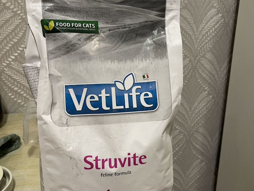 Кошачий корм Farmina VetLife struvite 2 кг