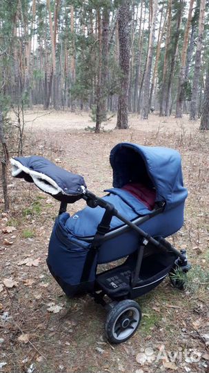 Коляска Teutonia/Тевтония 2в1 (Fun 6025 Atlantic)