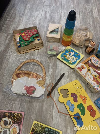 Пакет детских развивающих игрушек