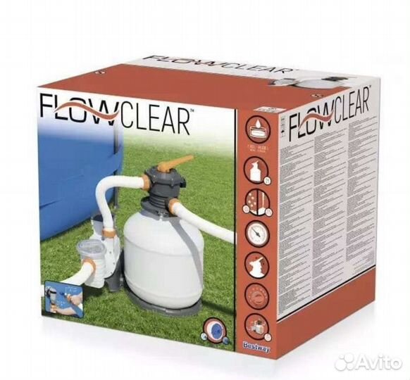 Песочный фильтр для бассейна