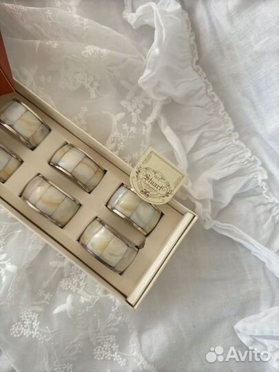 Столовые приборы серебрение перламутр