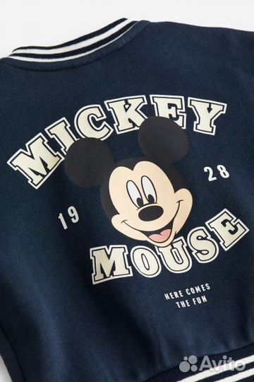 Бомбер hm 74 80 92 Mickey Mouse Disney