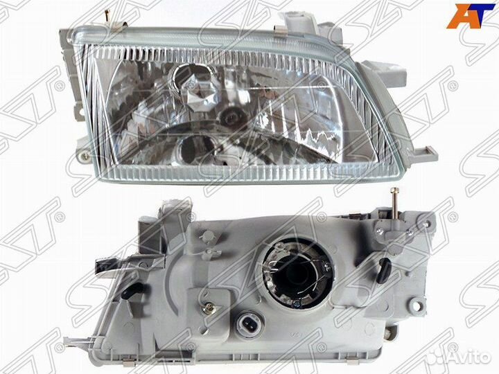 Фара toyota corona 92-96 RH хрусталь