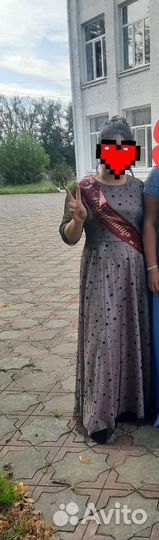 Вечернее платье в пол