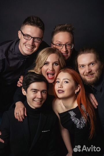 Кавер-группа, живой вокал, музыканты, саксофон на