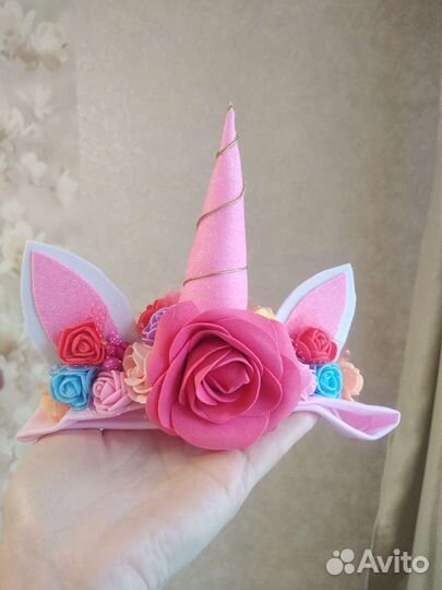 Ободок единорожка