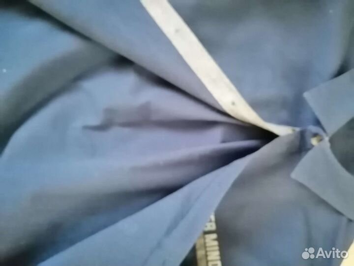 Рубашка джинсовая на мальчика 10-11 лет