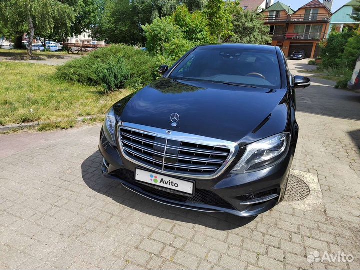 Mercedes-Benz S-класс 2.9 AT, 2015, 125 000 км