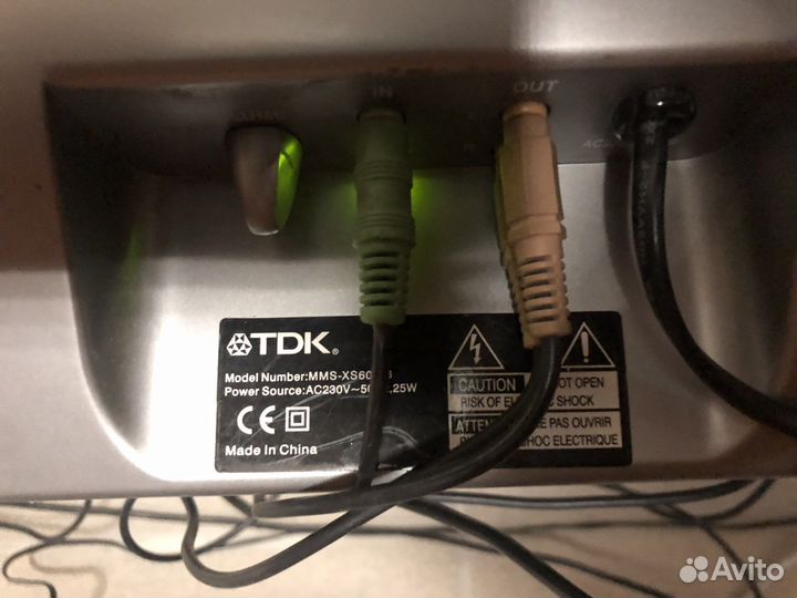 Колонки/сабвуфер для компьютера «TDK”. Оригинал