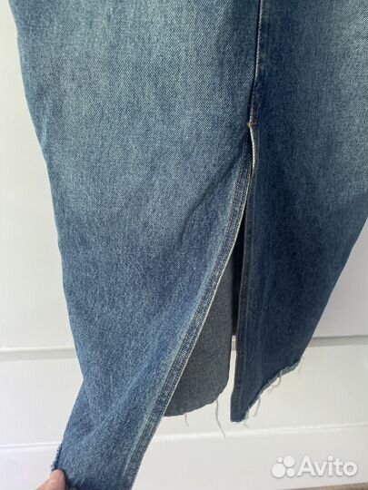 Джинсовый комбинезон