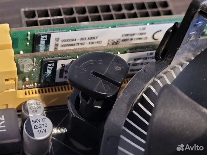 Комплект mini itx i5 4690s / Asus H81I-plus / 8gb