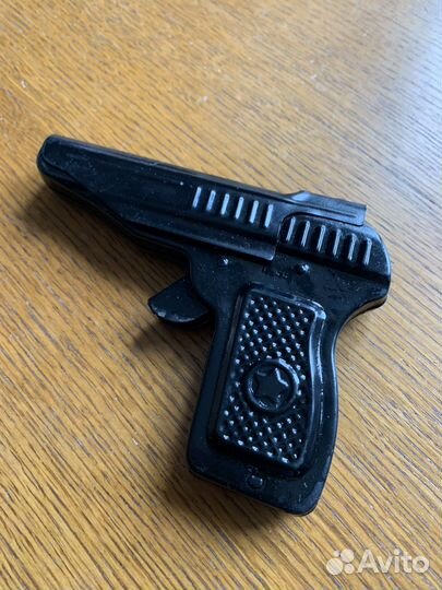 Игрушечный пистолет СССР металлический