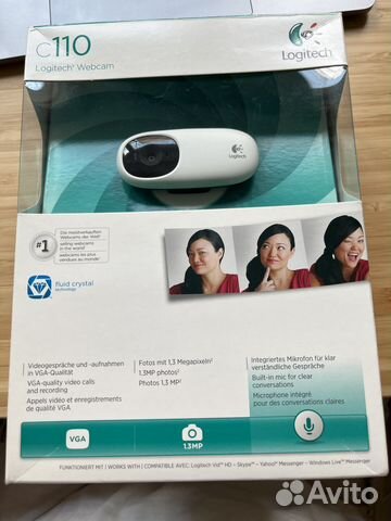 Веб камера Logitech c110