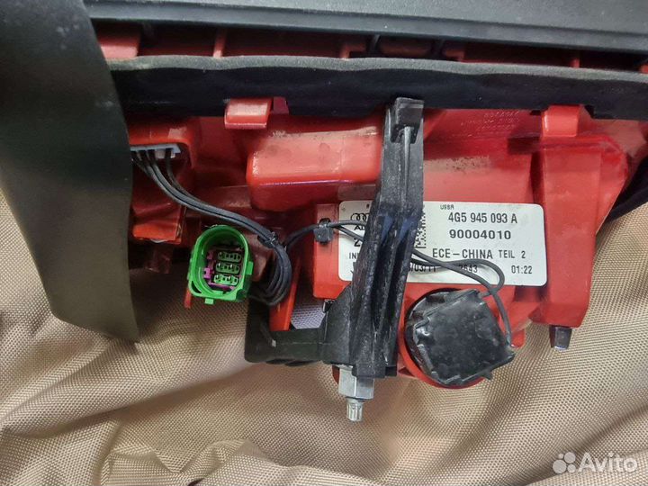 Задние фонари audi a6 c7 дорест левые