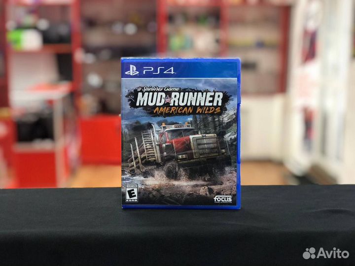 Диск PS4 Mud Runner awasg (Новый)