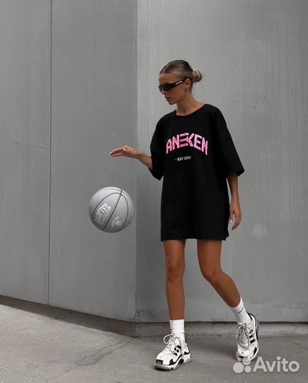 Футболка женская оверсайз