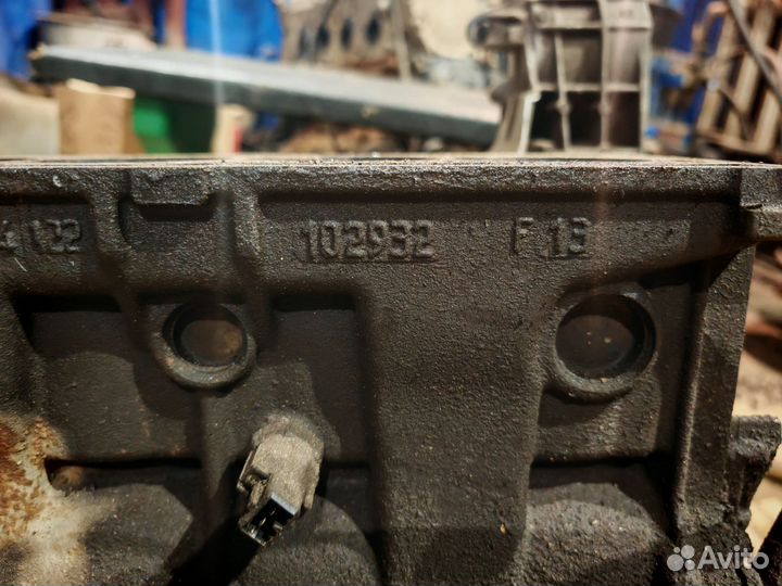 Блок цилиндров K7M Logan