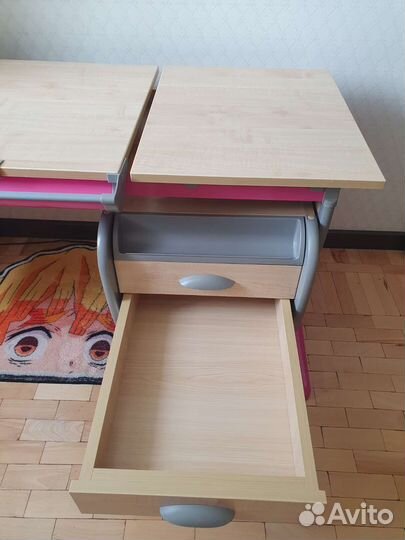 Растущая парта со стулом Дэми