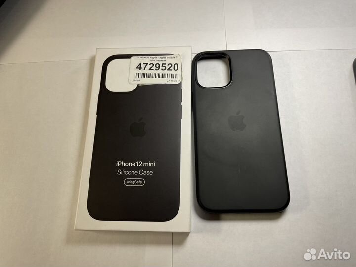 Чехол Apple Silicone Case with MagSafe для 12 mini