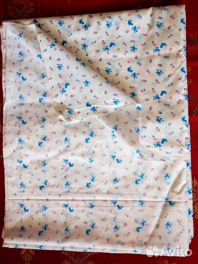 Отрезы лён ситец шерсть шёлк