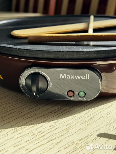 Maxwell MW-1971 BN Блинница/ торг уместен