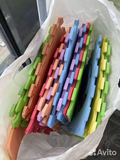 Развивающий коврик пазл