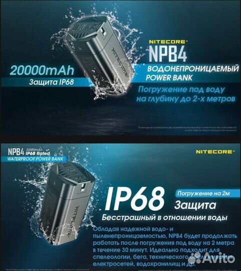 Nitecore NPB4 (20000mAh)