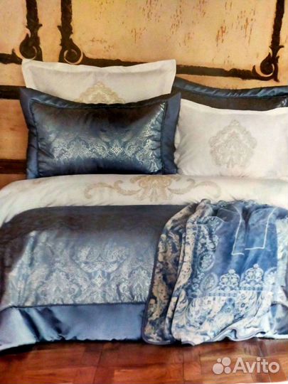 Комплект постельного белья, плед, покрывало karaca