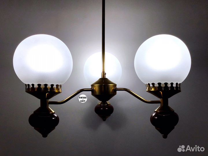 Люстра винтажная, Польша, 80-е гг