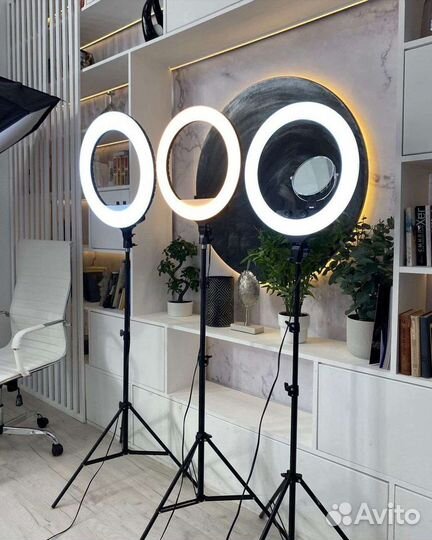 Кольцевые лампы 20/26/31/33/36/45/56 см