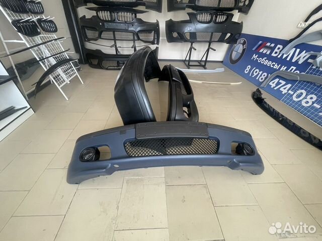Бампер передний Bmw E46 M-tech 2