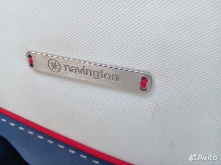 Коляска 2 в 1 Deltim Navington Galeon - бел/син