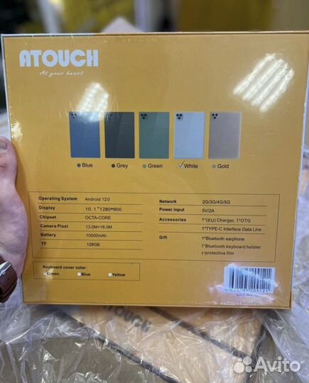 Планшет atouch x19 pro