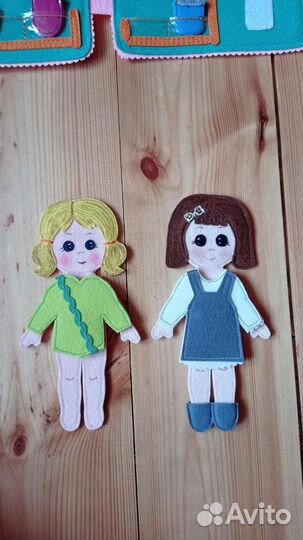 Игровой набор из фетра для девочек