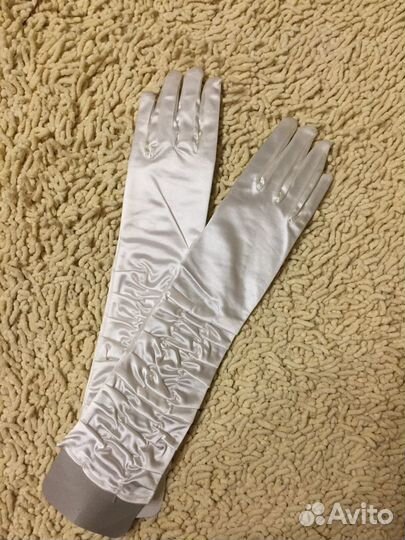 Перчатки свадебные