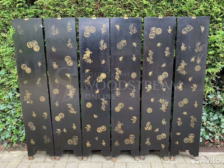 Ширма. Шинуазри. Винтаж