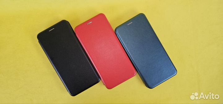 Книжка кожаная-магнитная Poco C40