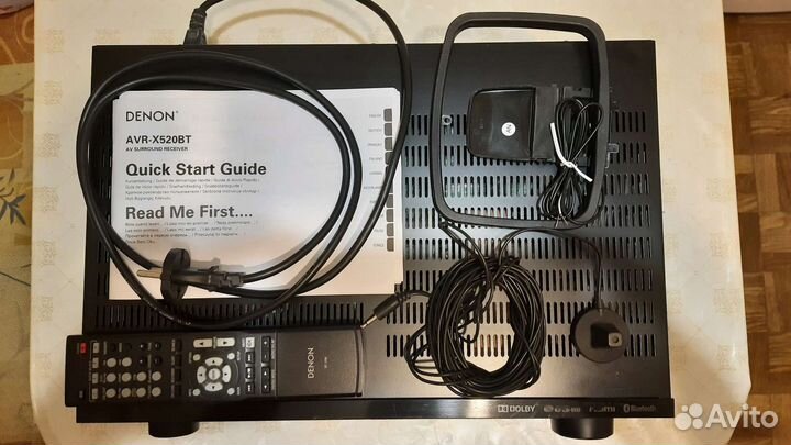 Ресивер denon AVR-X520BT