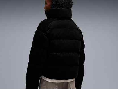 Puma Corduroy Puffer Jacket Пуховик женский, черный, Москва