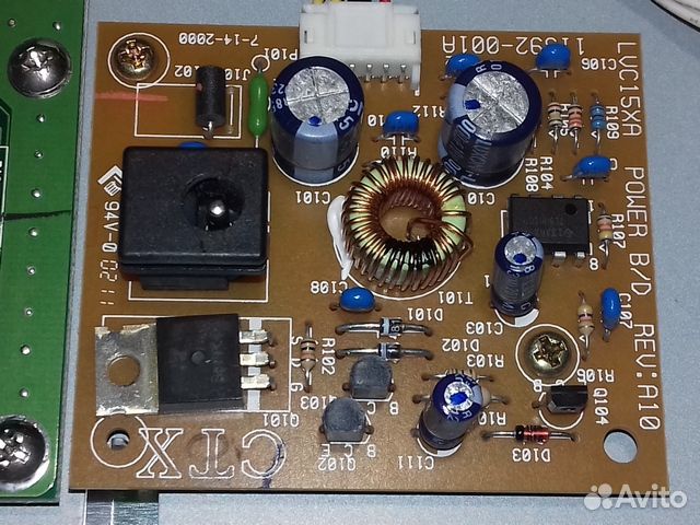 Блок питания с инвертором монитора LG L1520B