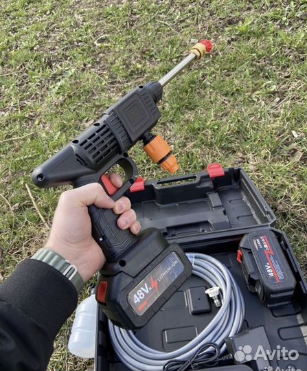 Аккумуляторная мини мойка